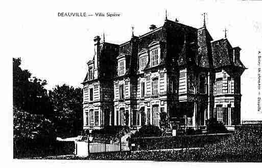 Ville de DEAUVILLE Carte postale ancienne