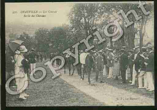 Ville de DEAUVILLE Carte postale ancienne