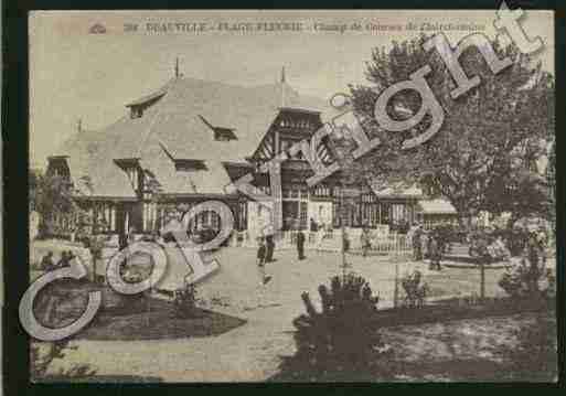 Ville de DEAUVILLE Carte postale ancienne