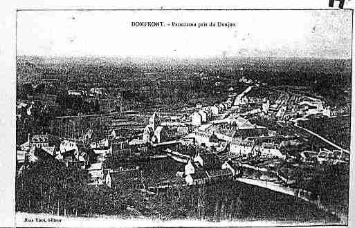 Ville de DOMFRONT Carte postale ancienne