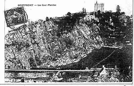 Ville de DOMFRONT Carte postale ancienne