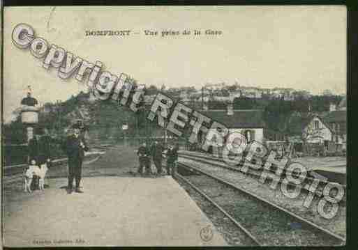 Ville de DOMFRONT Carte postale ancienne