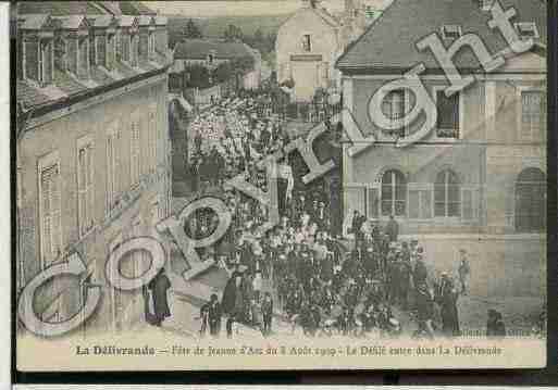 Ville de DOUVRESLADELIVRANDE Carte postale ancienne