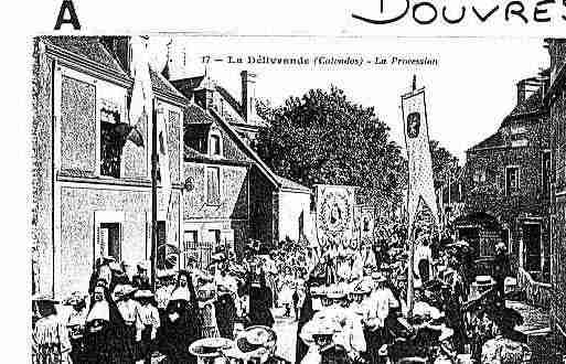 Ville de DOUVRESLADELIVRANDE Carte postale ancienne