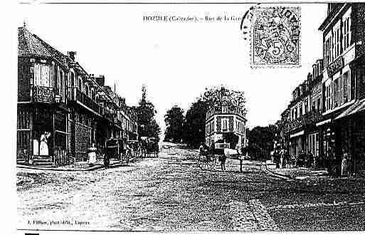 Ville de DOZULE Carte postale ancienne