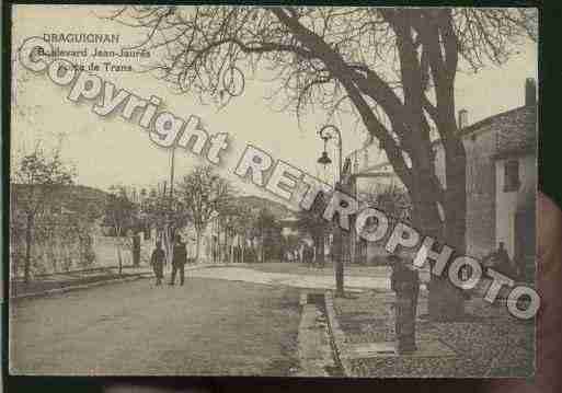 Ville de DRAGUIGNAN Carte postale ancienne