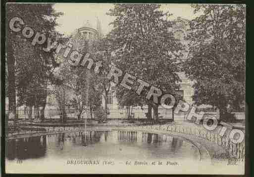 Ville de DRAGUIGNAN Carte postale ancienne