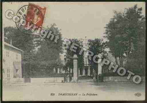 Ville de DRAGUIGNAN Carte postale ancienne