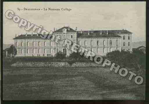 Ville de DRAGUIGNAN Carte postale ancienne Ville de DRAGUIGNAN Carte postale ancienne
