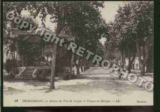 Ville de DRAGUIGNAN Carte postale ancienne