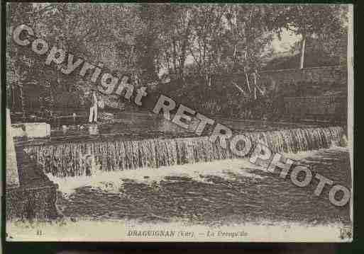 Ville de DRAGUIGNAN Carte postale ancienne