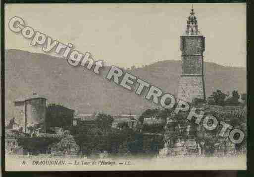Ville de DRAGUIGNAN Carte postale ancienne