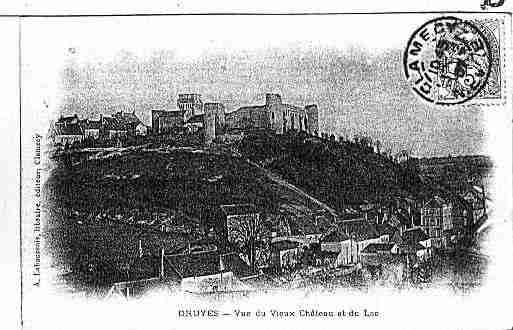Ville de DRUYESLESBELLESFONTAINES Carte postale ancienne