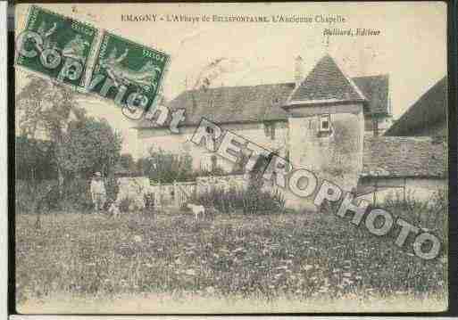 Ville de EMAGNY Carte postale ancienne