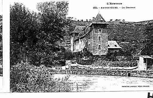 Ville de ENTRAYGUESSURTRUYERE Carte postale ancienne