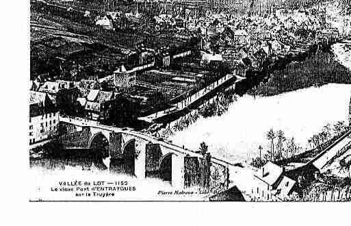 Ville de ENTRAYGUESSURTRUYERE Carte postale ancienne