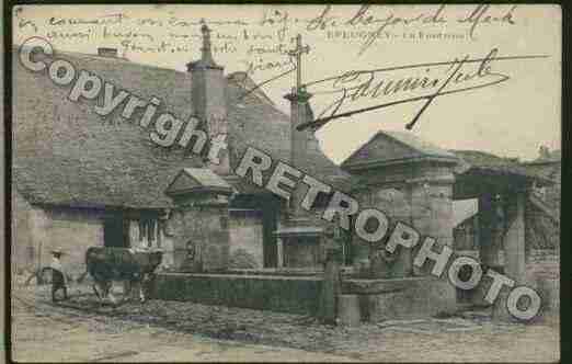 Ville de EPEUGNEY Carte postale ancienne