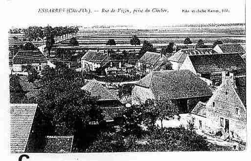 Ville de ESBARRES Carte postale ancienne