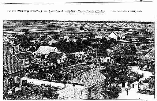 Ville de ESBARRES Carte postale ancienne