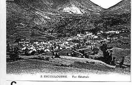 Ville de ESCOULOUBRE Carte postale ancienne