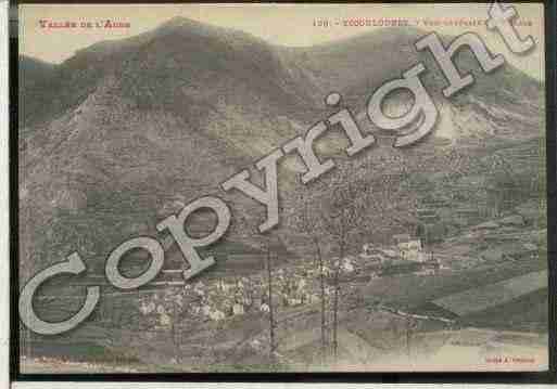 Ville de ESCOULOUBRE Carte postale ancienne