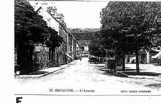Ville de ESPALION Carte postale ancienne