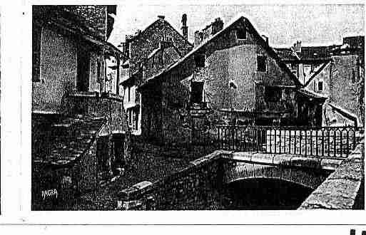 Ville de ESPALION Carte postale ancienne