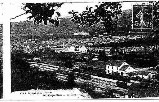 Ville de ESPALION Carte postale ancienne