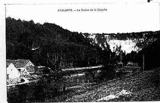 Ville de ETALANTE Carte postale ancienne