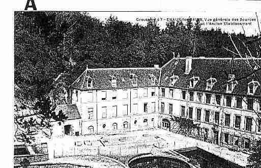 Ville de EVAUXLESBAINS Carte postale ancienne