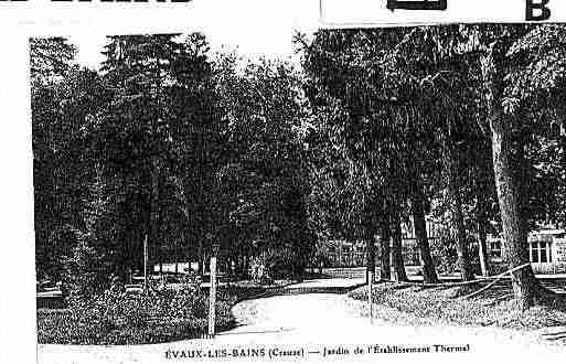 Ville de EVAUXLESBAINS Carte postale ancienne