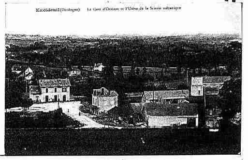 Ville de EXCIDEUIL Carte postale ancienne