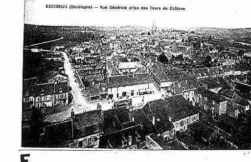 Ville de EXCIDEUIL Carte postale ancienne