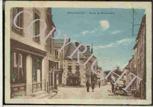 Ville de EYGURANDE Carte postale ancienne