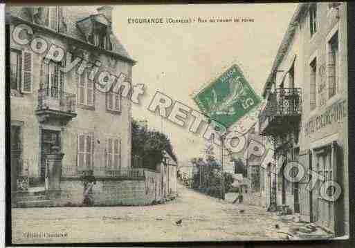 Ville de EYGURANDE Carte postale ancienne