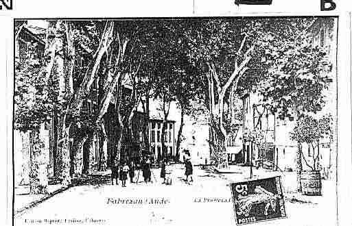 Ville de FABREZAN Carte postale ancienne