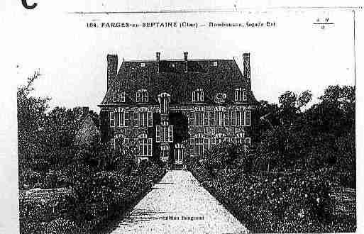 Ville de FARGESENSEPTAINE Carte postale ancienne