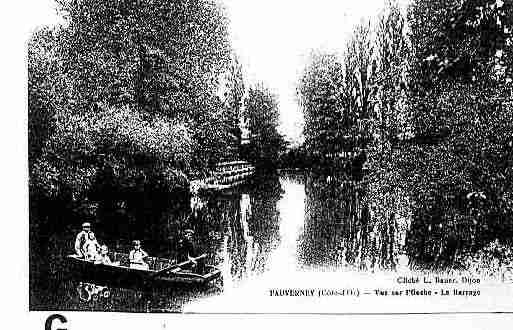 Ville de FAUVERNEY Carte postale ancienne