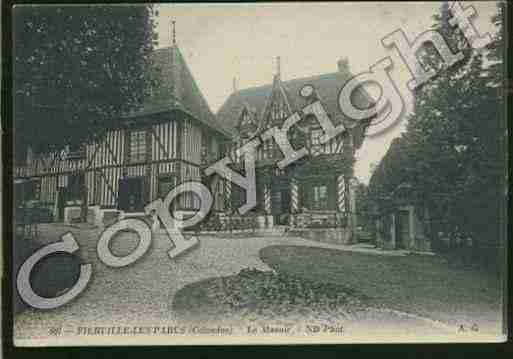 Ville de FIERVILLELESPARCS Carte postale ancienne