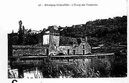 Ville de FLAVIGNYSUROZERAIN Carte postale ancienne