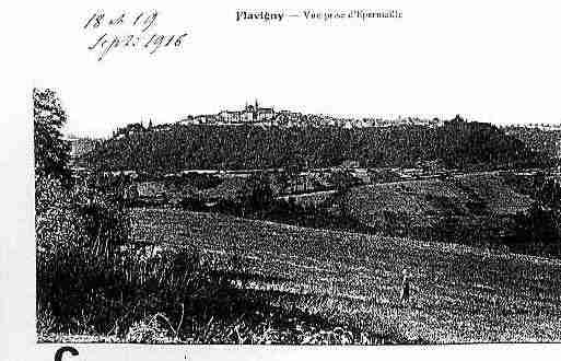 Ville de FLAVIGNYSUROZERAIN Carte postale ancienne Ville de FLAVIGNYSUROZERAIN Carte postale ancienne
