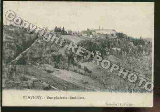 Ville de FLAVIGNYSUROZERAIN Carte postale ancienne