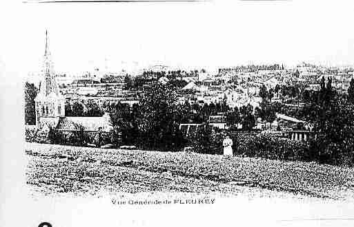 Ville de FLEUREYSUROUCHE Carte postale ancienne