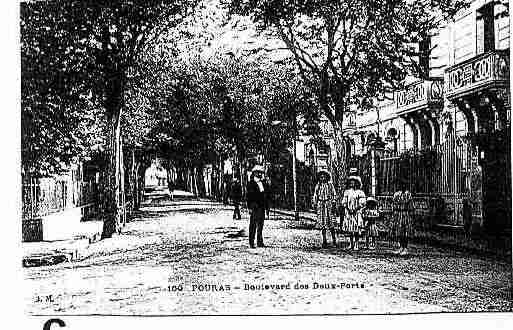 Ville de FOURAS Carte postale ancienne