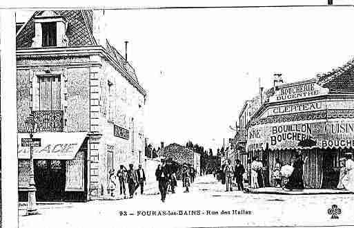 Ville de FOURAS Carte postale ancienne