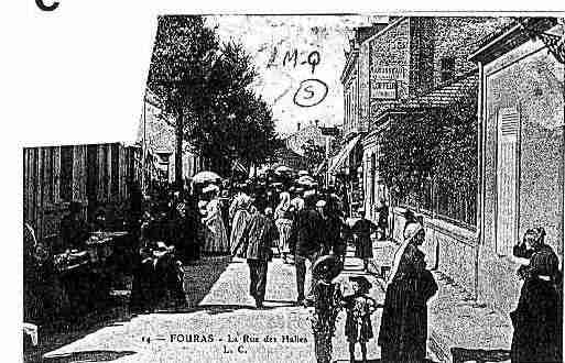 Ville de FOURAS Carte postale ancienne