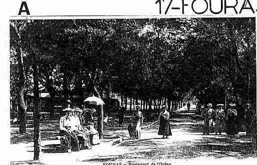 Ville de FOURAS Carte postale ancienne