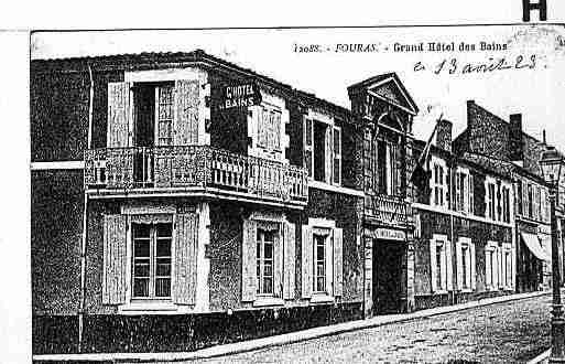 Ville de FOURAS Carte postale ancienne