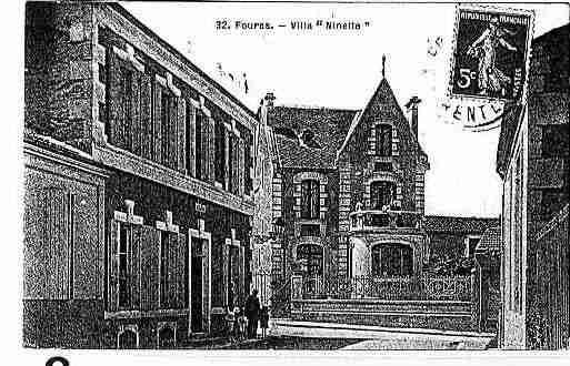 Ville de FOURAS Carte postale ancienne