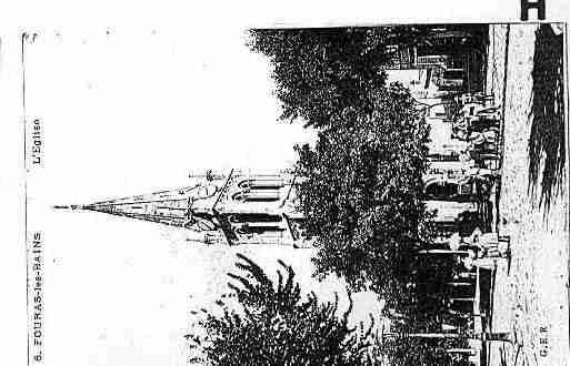 Ville de FOURAS Carte postale ancienne